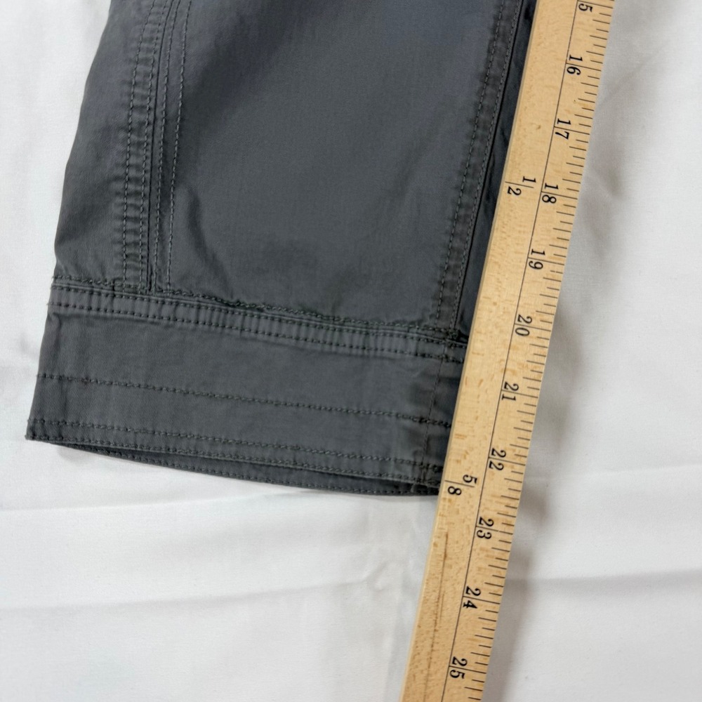 Aventura Womens Organic Cotton Utility Pants Gray Stretch Ankle Size 4 RN40841 - Picture 10 of 11